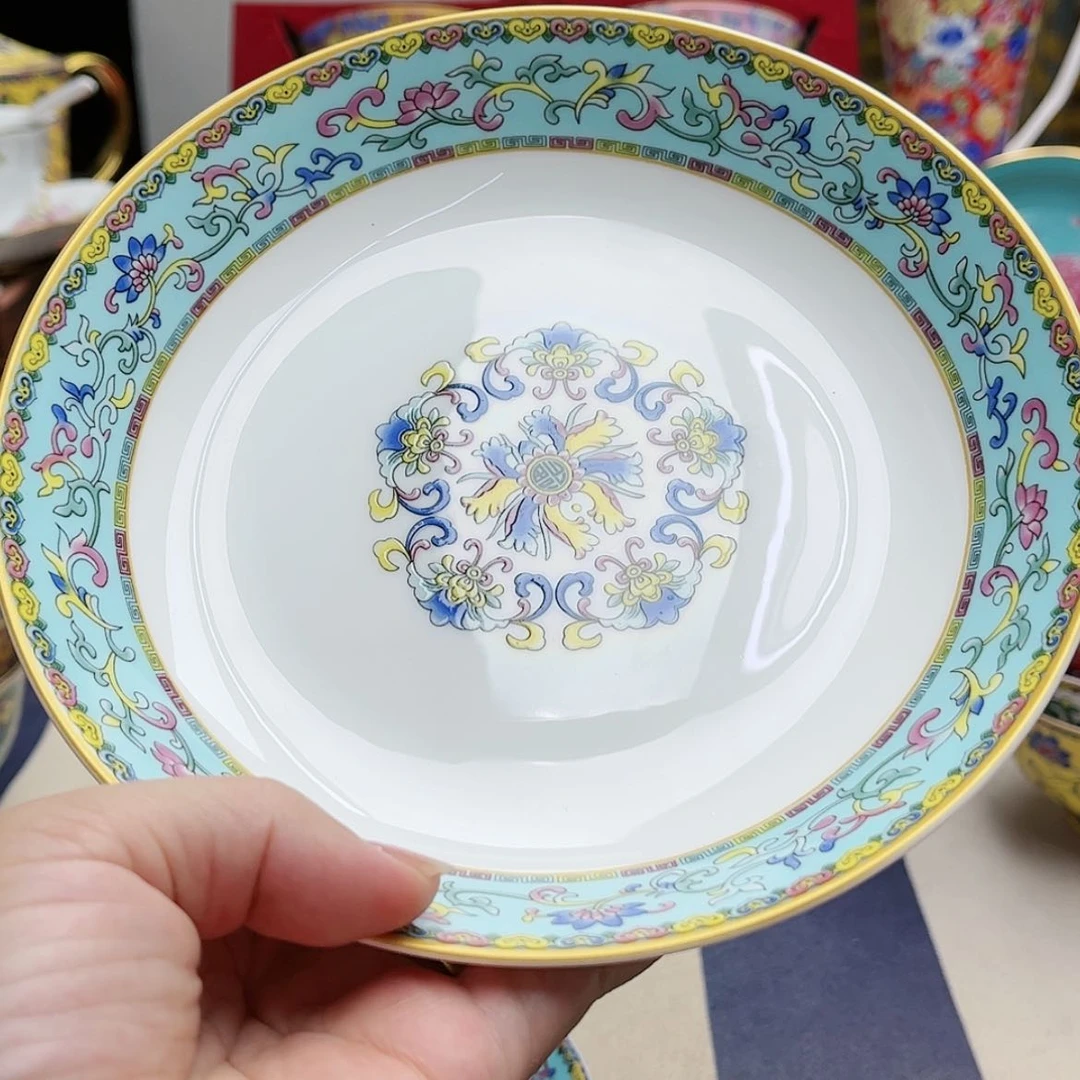 【闪购商品】珐琅7寸4个………………