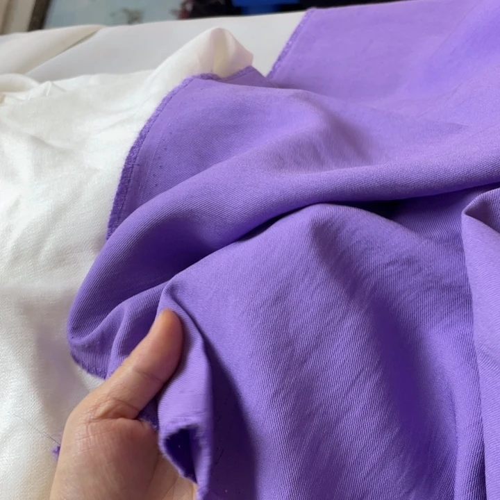 天丝（莱赛尔纤维）浅紫色天丝棉1.5米