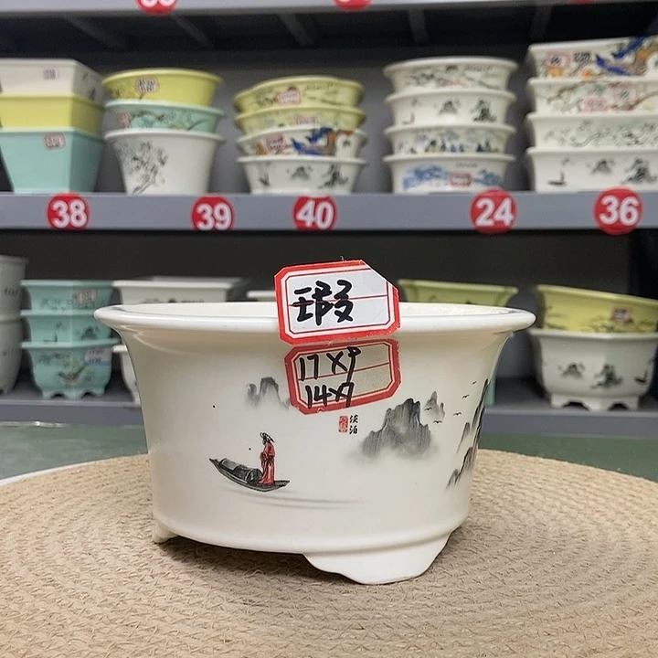 紫砂紫砂花盆3838