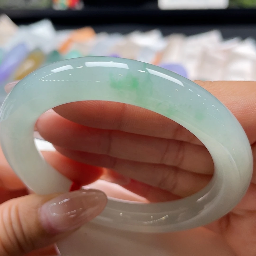 未镶嵌手镯翡翠53号53.7