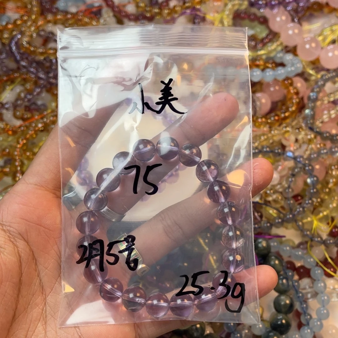 水晶天然紫水晶未镶嵌