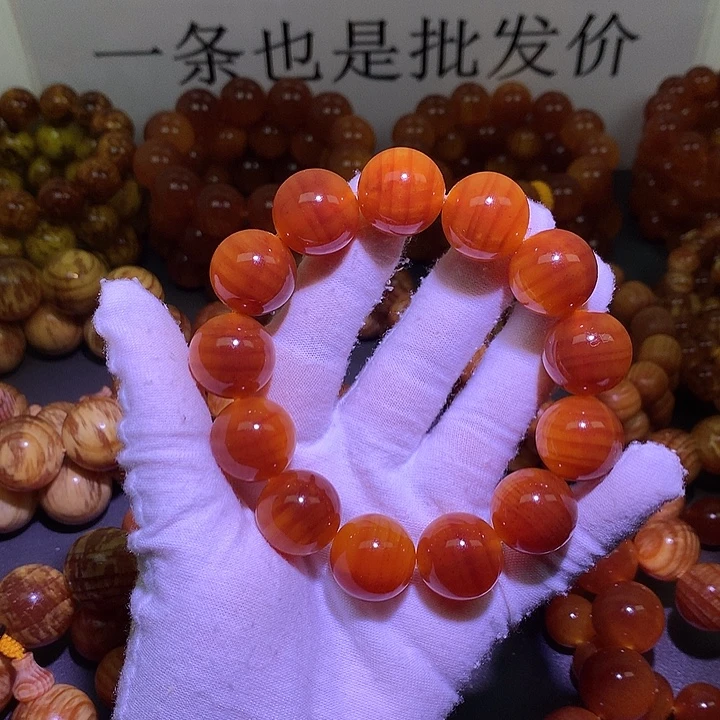松木（琥珀木）手串/手链1.8 包浆高货
