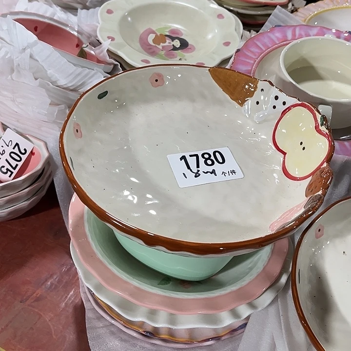 瓷微瑕外贸餐具1780
