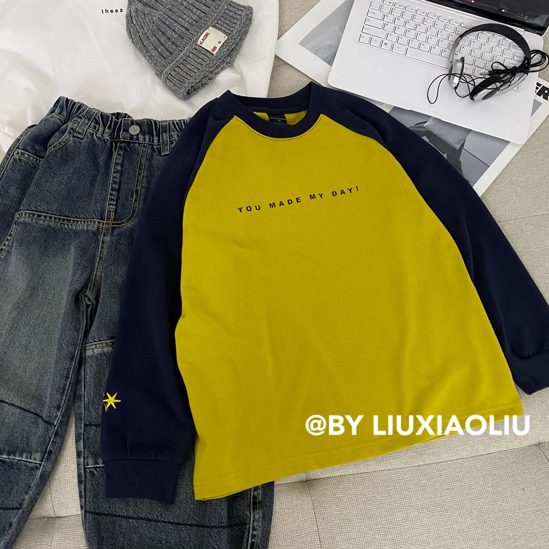 杭州六小六正版BY LIUXIAOLIU秋冬季儿童长袖17605