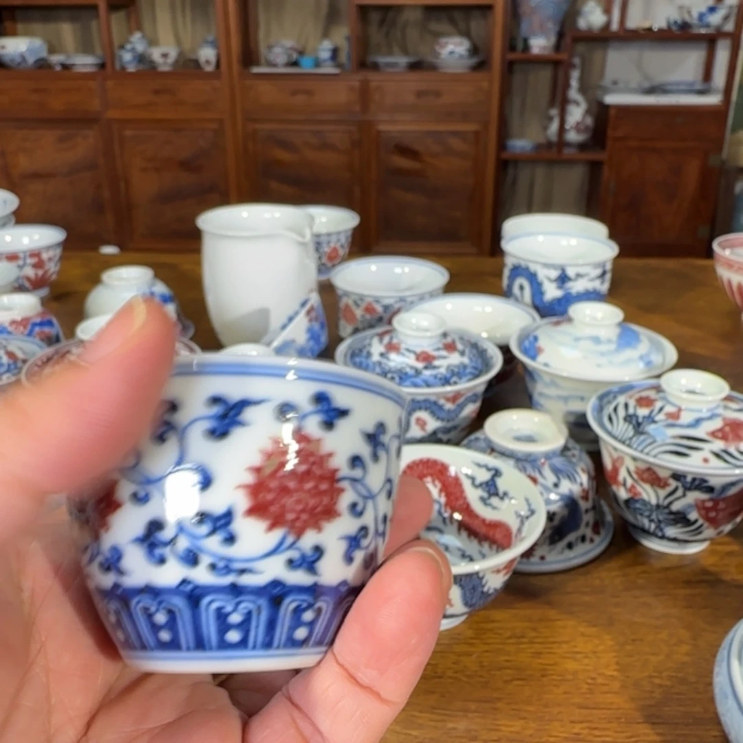 ༺***༻景德镇陶瓷原矿茶具