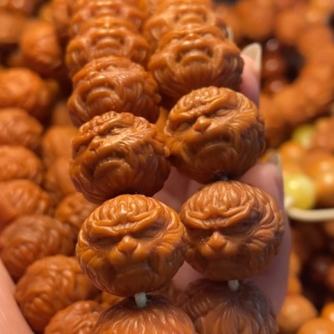手串猴头核桃老*童舞台