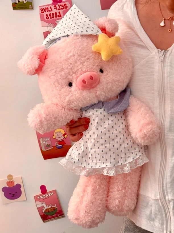 臭屁虫晚安跑跑小猪睡衣原创睡衣跑跑小羊会跑步的玩偶毛绒玩具