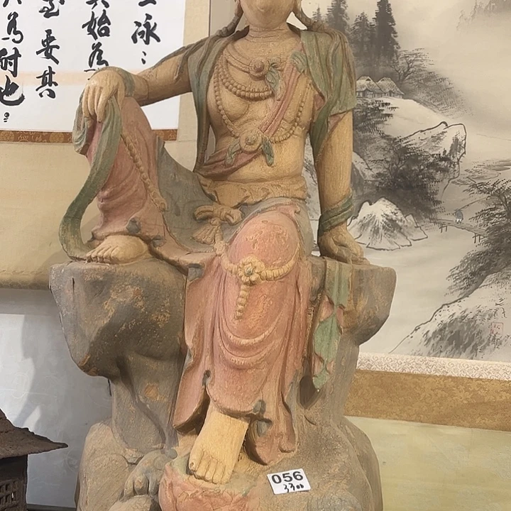 木中古工艺品摆件