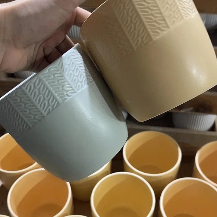 陶瓷花盆全场10包邮