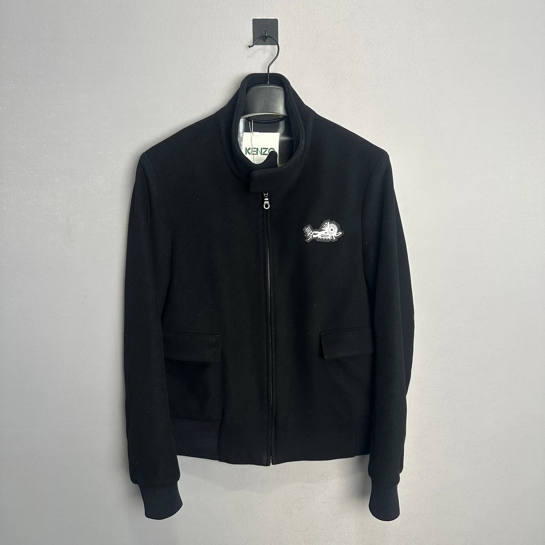 99新 KENZO/肯佐 经典款羊毛外套/M码/价5750