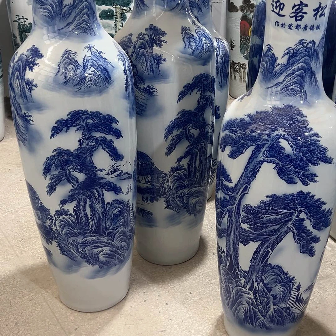 瓶超****6景德镇陶瓷大花瓶