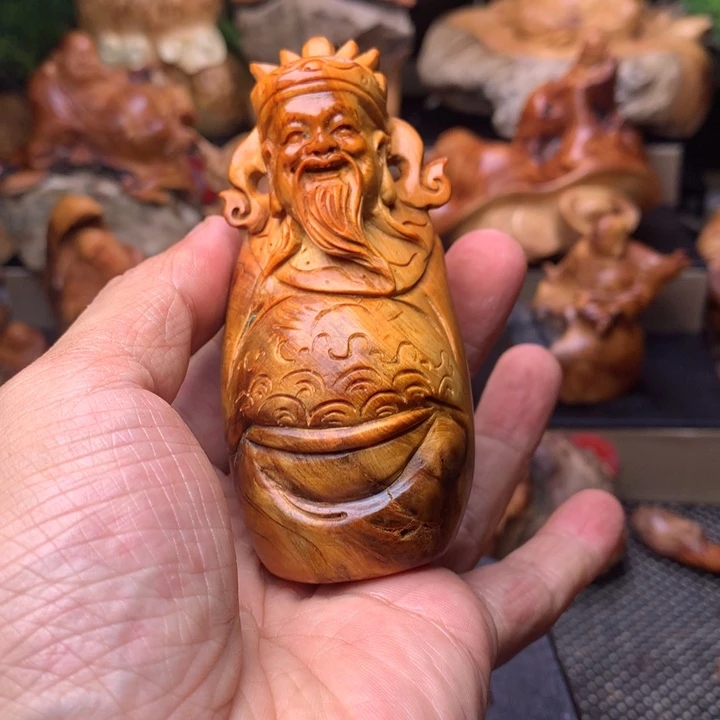 柏木（崖柏）崖柏手把件