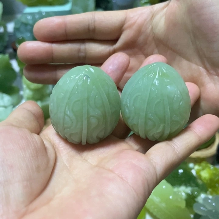【闪购商品】未镶嵌蛇纹石玉把件