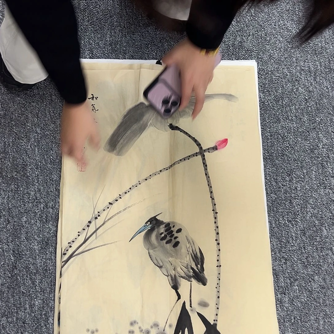 国画国画作品纯手工