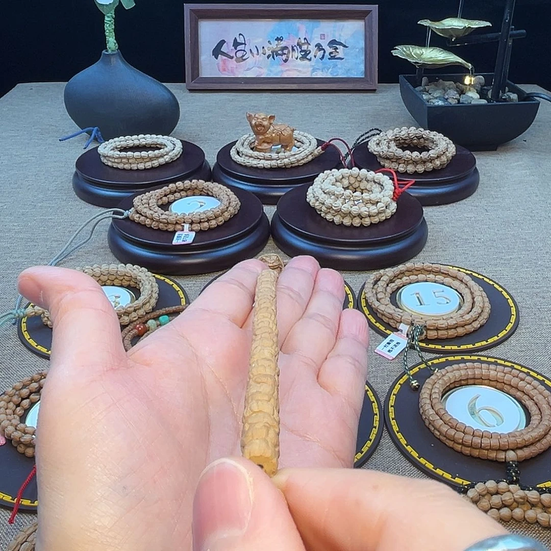 我***星柏香籽/百香籽手串