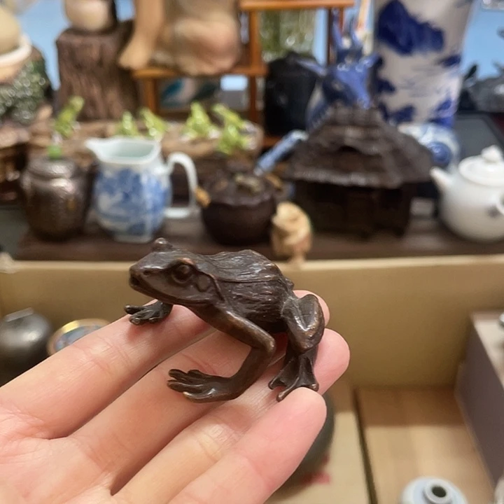 铜中古工艺品摆件