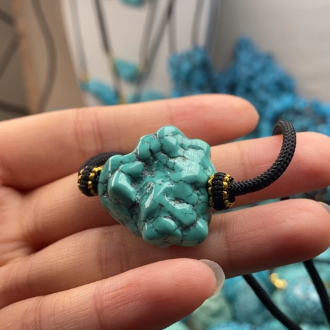 【闪购商品】未镶嵌绿松石珠宝半成品