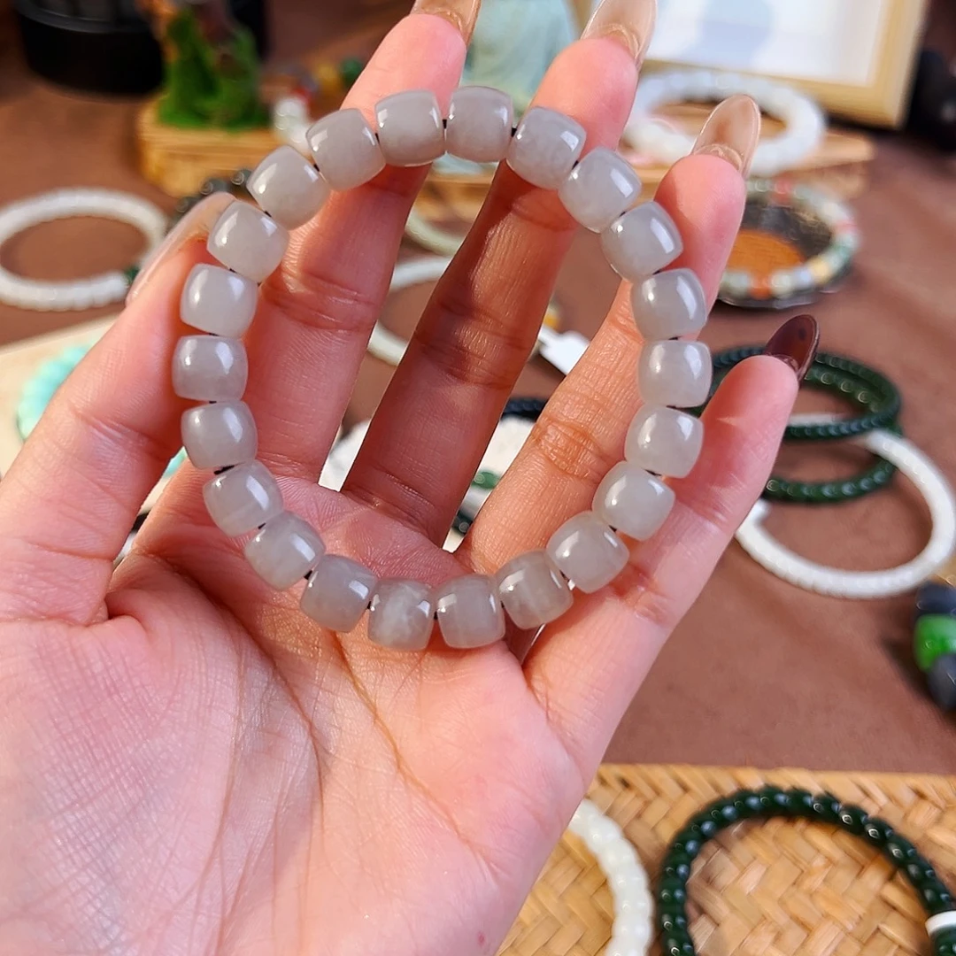 和田玉未镶嵌手串
