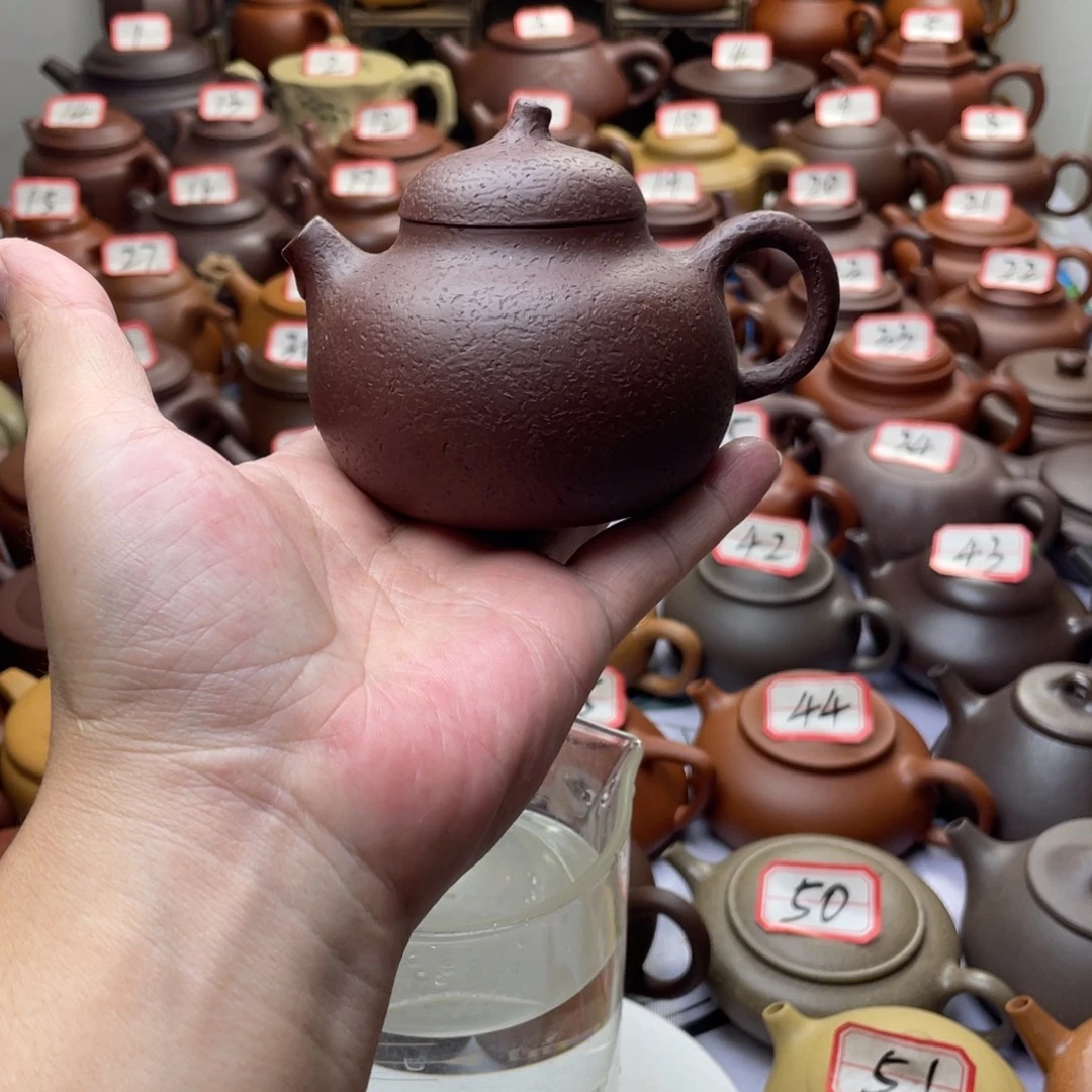 茶壶紫砂宜兴紫砂半手工