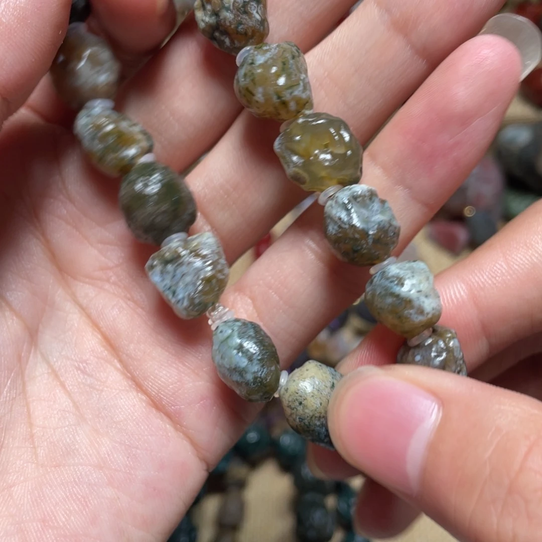 玛瑙/玉髓手链合金