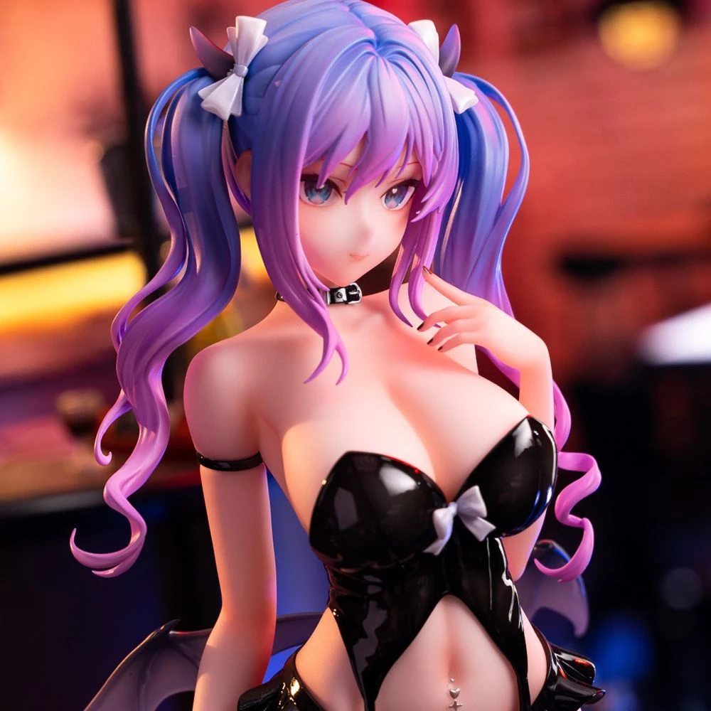 限定美少女小魅魔发光小魅魔手办动漫潮玩周边美少女雕塑桌台摆件