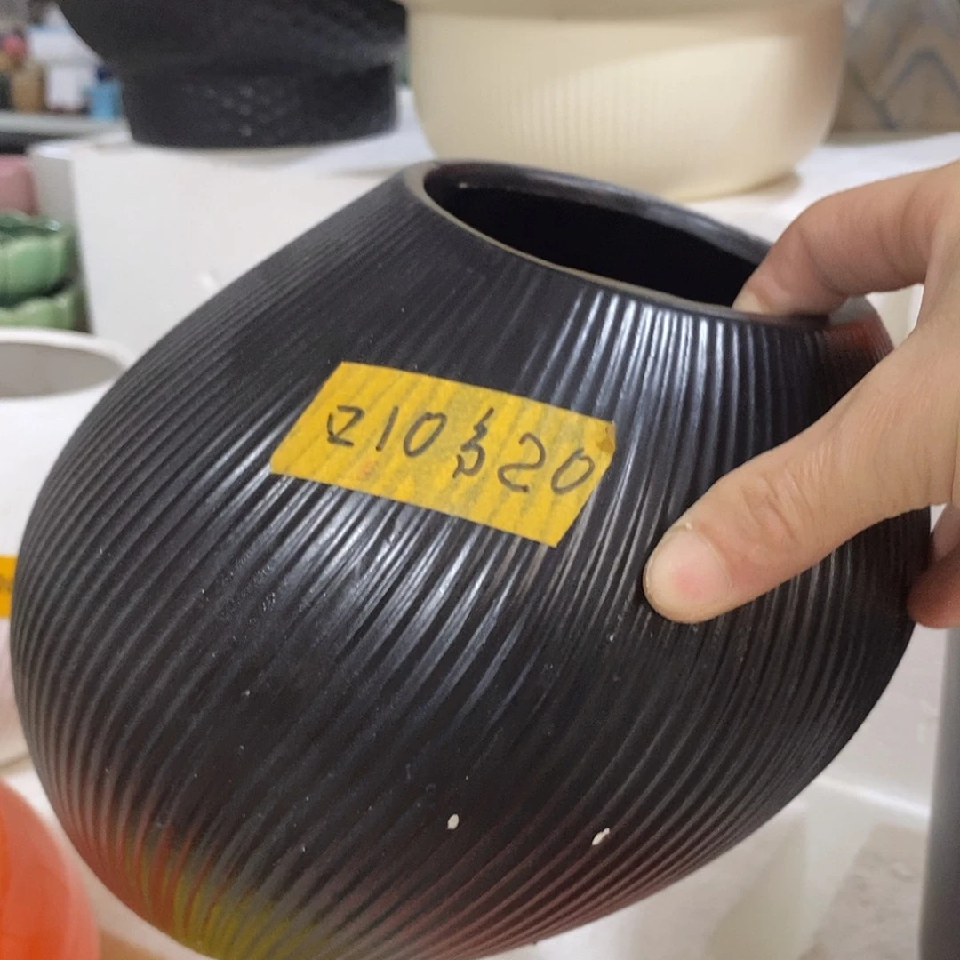 陶杯子陶盆有孔 瑕疵介意勿拍