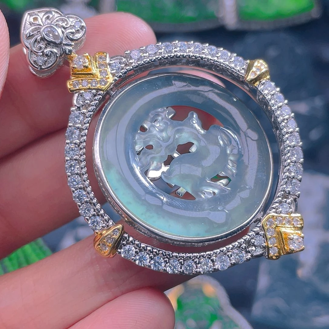 颈饰未镶嵌翡翠翡翠