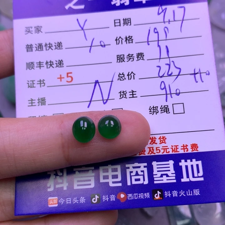 颈饰未镶嵌翡翠Y****炯