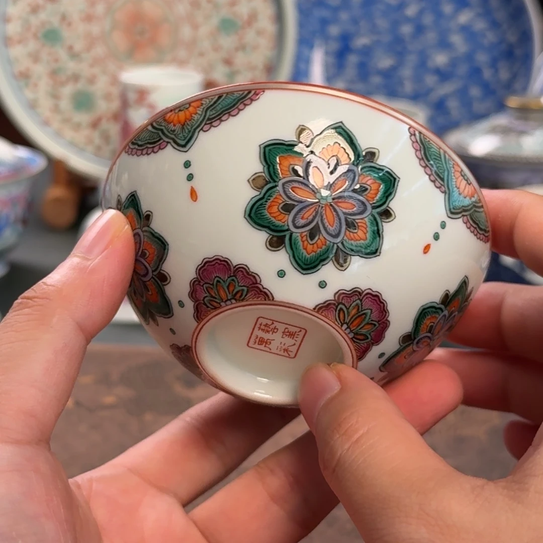纯手工手绘陶瓷茶具