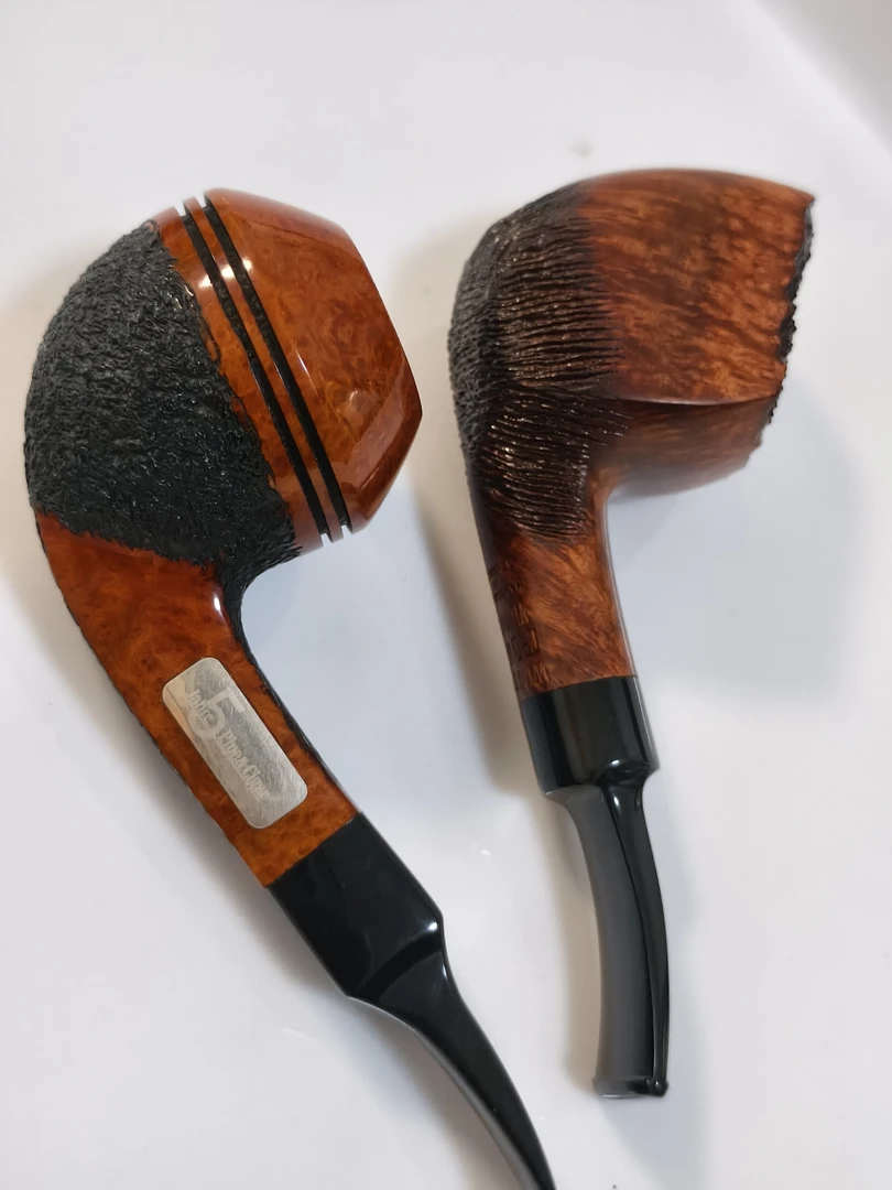 石楠木烟斗专拍链接2把