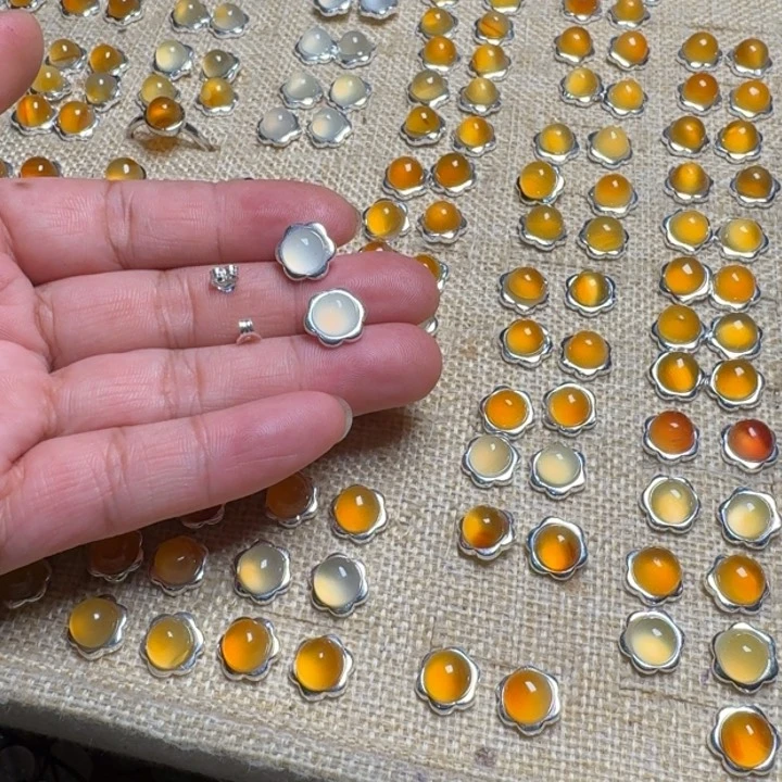 玛瑙/玉髓颈饰未镶嵌快**好0087