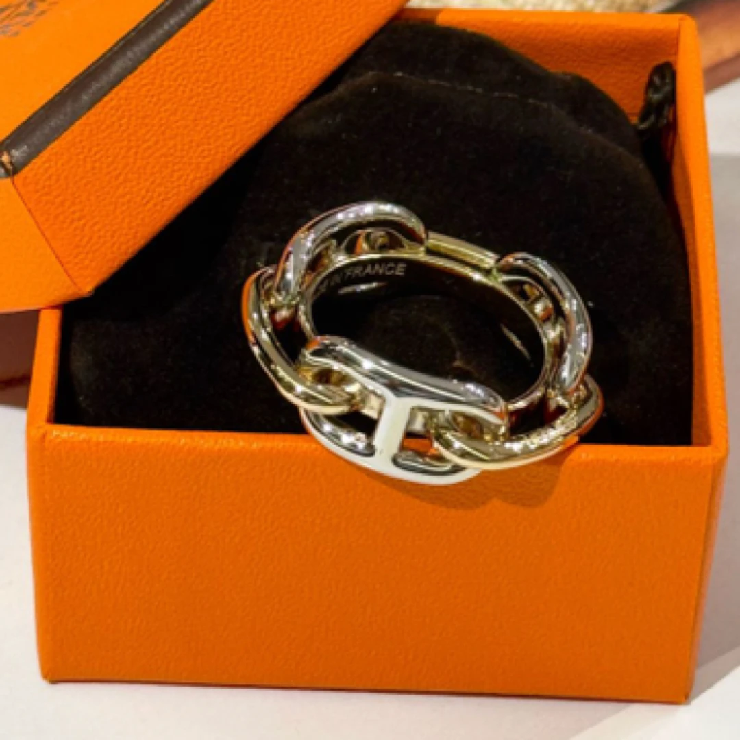 未使用 Hermes/爱马仕 爱马仕猪鼻子扣子