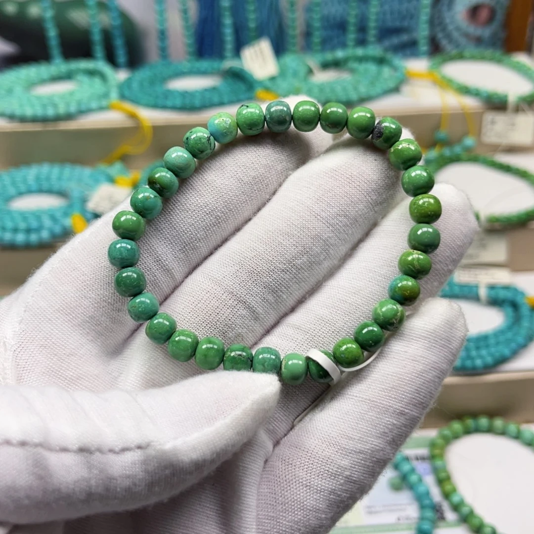 绿松石未镶嵌手链