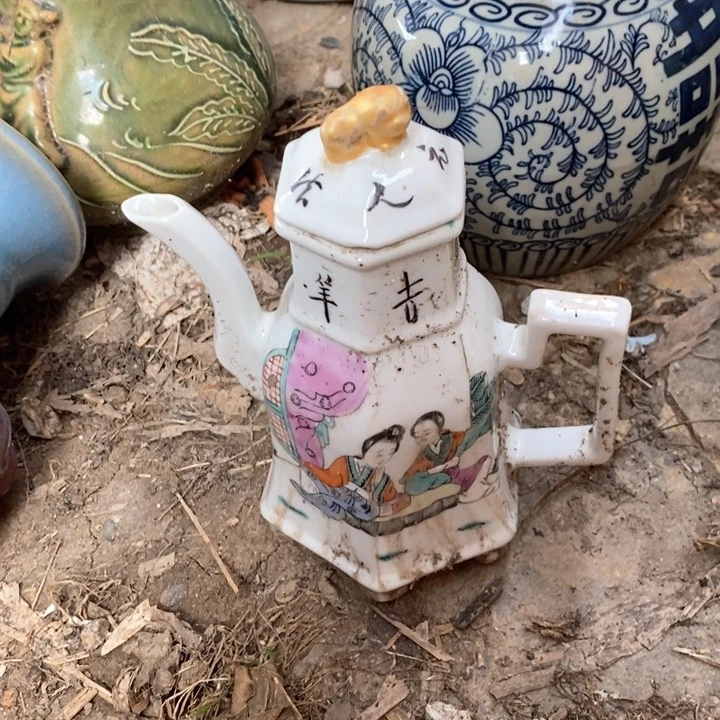 紫砂茶盘瓷器工艺品
