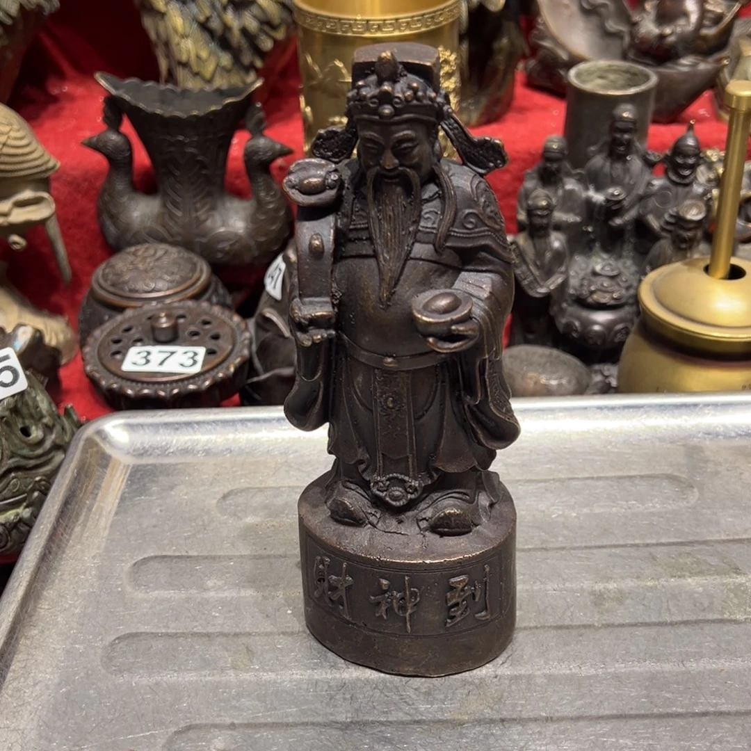 黄铜摆件，文房摆件