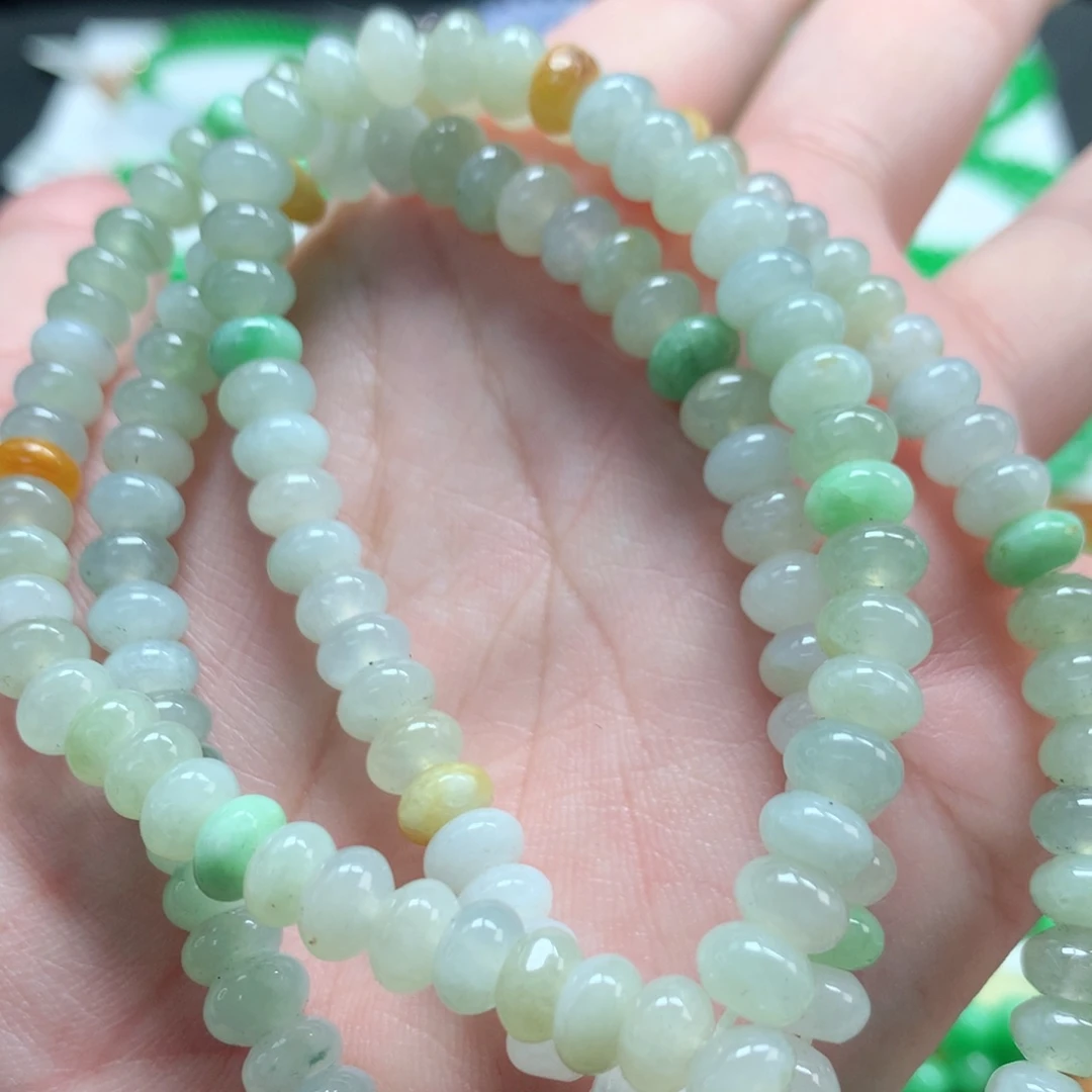 翡翠未镶嵌手链翡翠