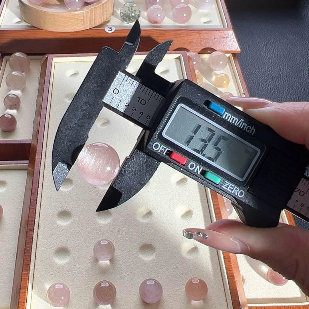 *****水晶手链未镶嵌13.5m定制通孔不退不换