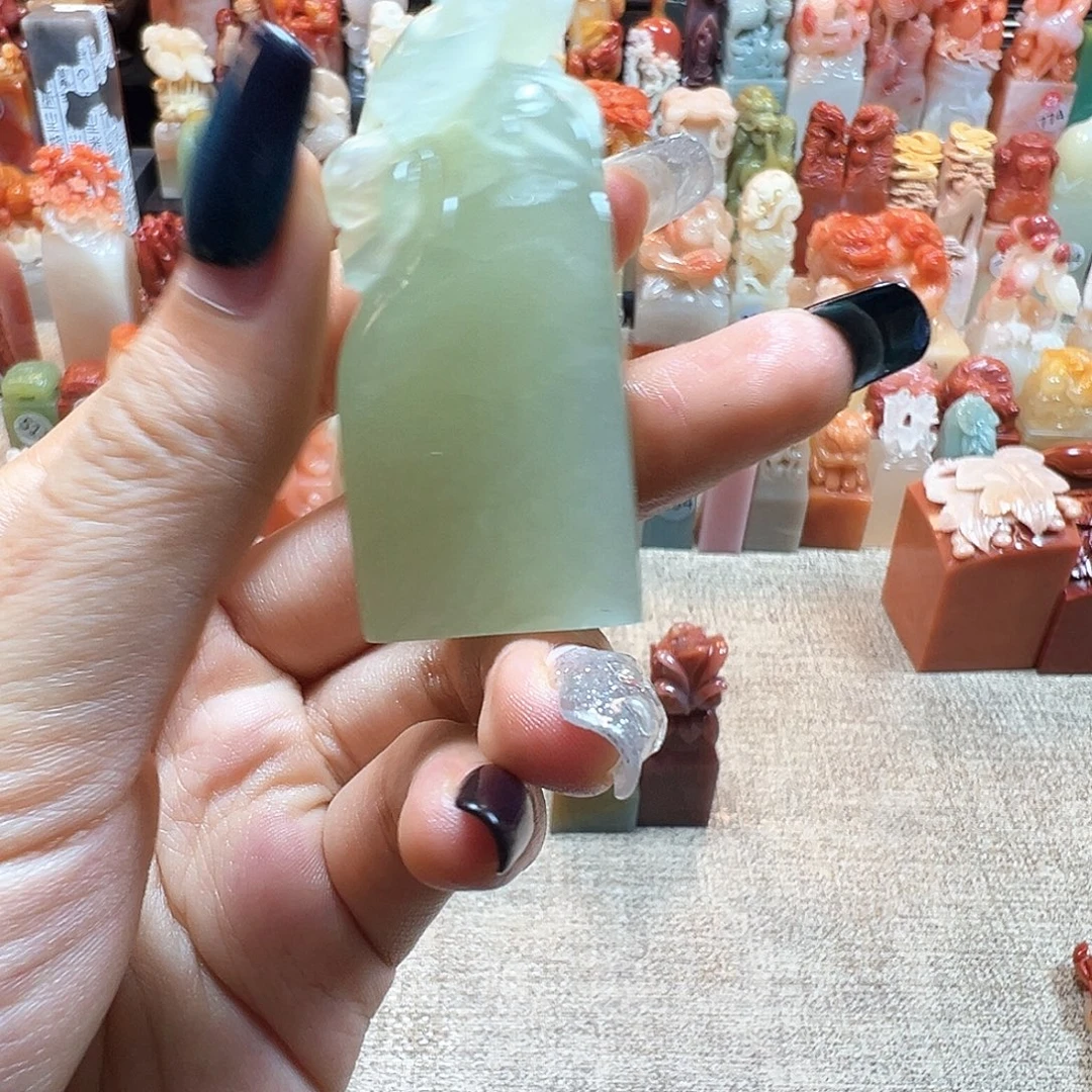 ****意寿山石印石寿山石雕刻