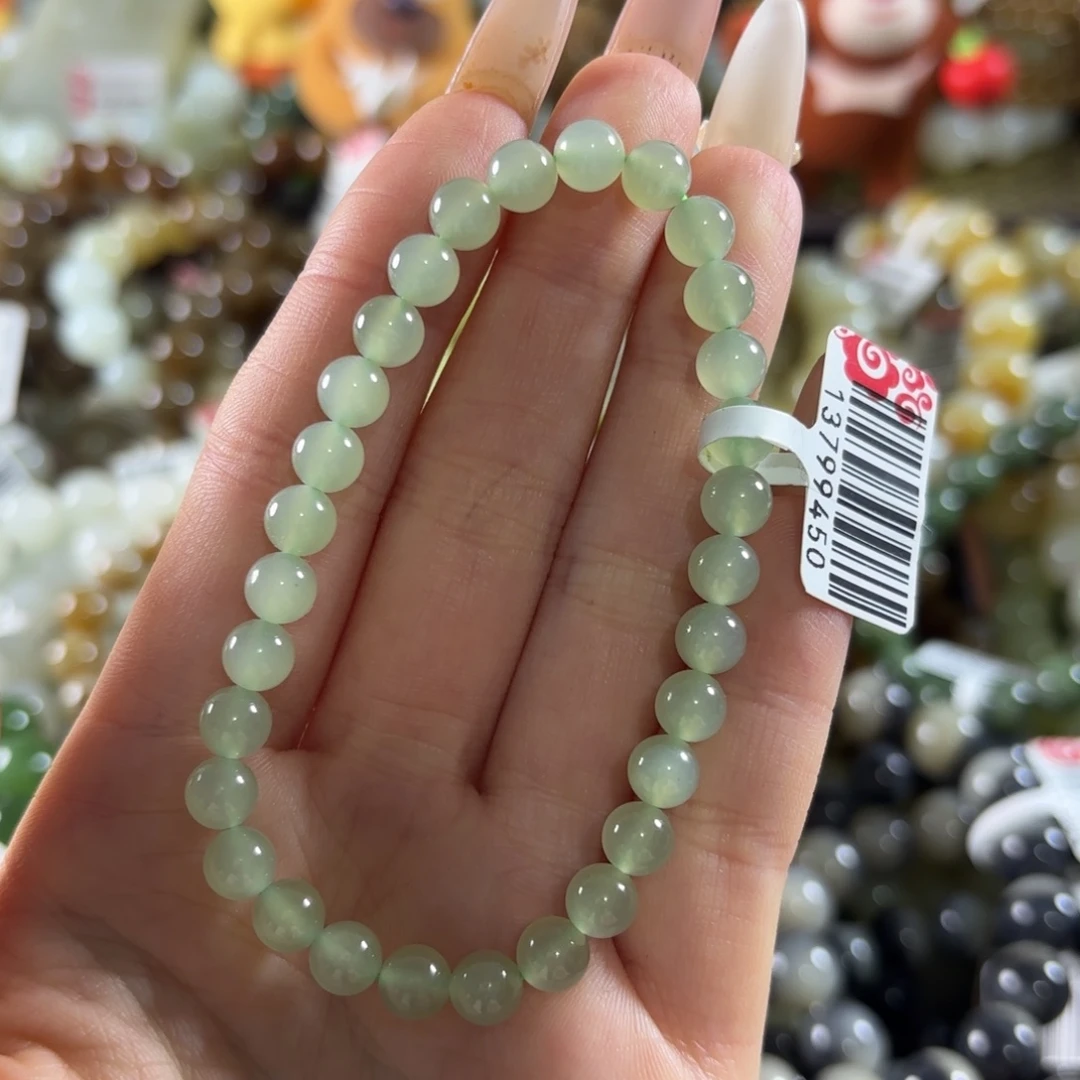 和田玉未镶嵌手链71