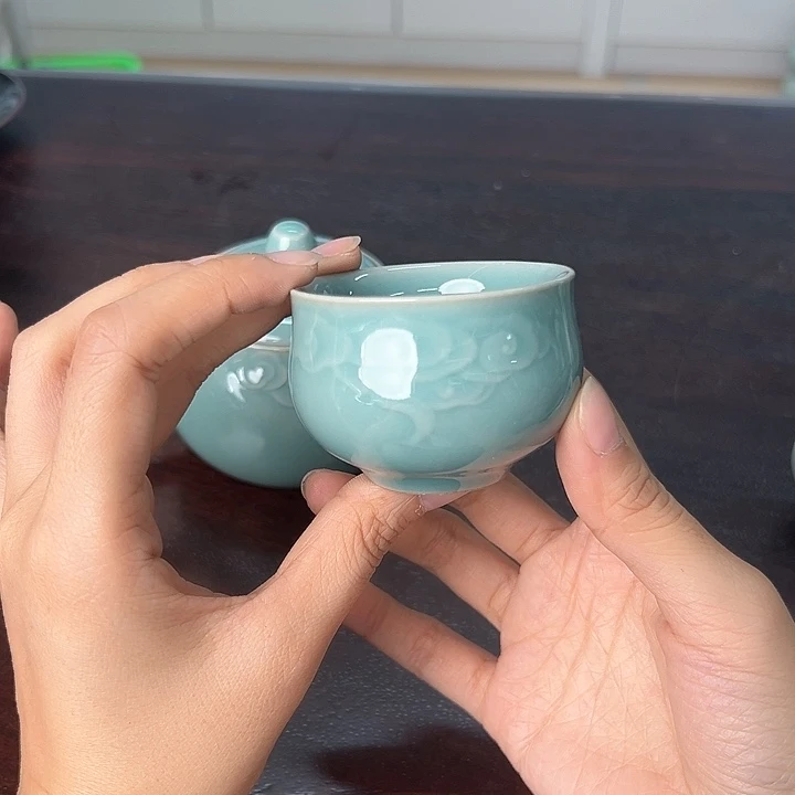 小米茶器龙泉云间青瓷