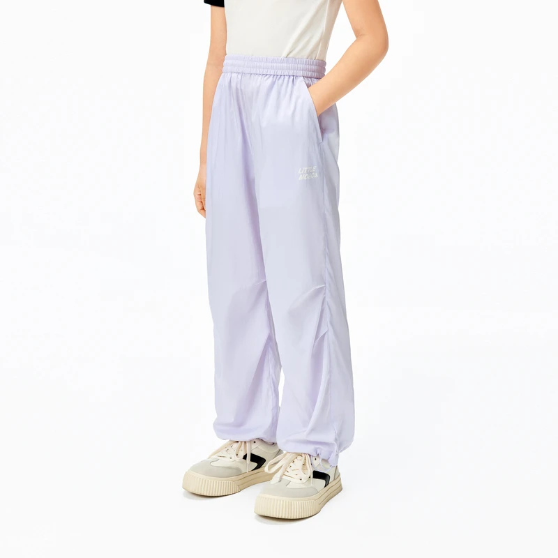 littlemoco童装25夏装新款男女童防晒100降落伞裤长裤#KBE2PAT006