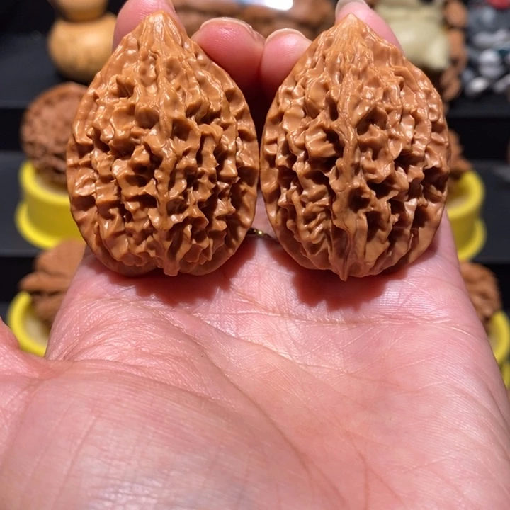 文玩核桃把件文玩核桃35尺招财鼠