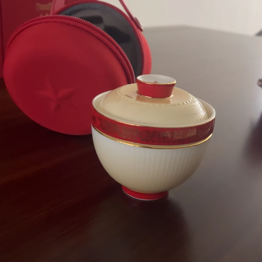 瓷片星耀千秋旅行茶具