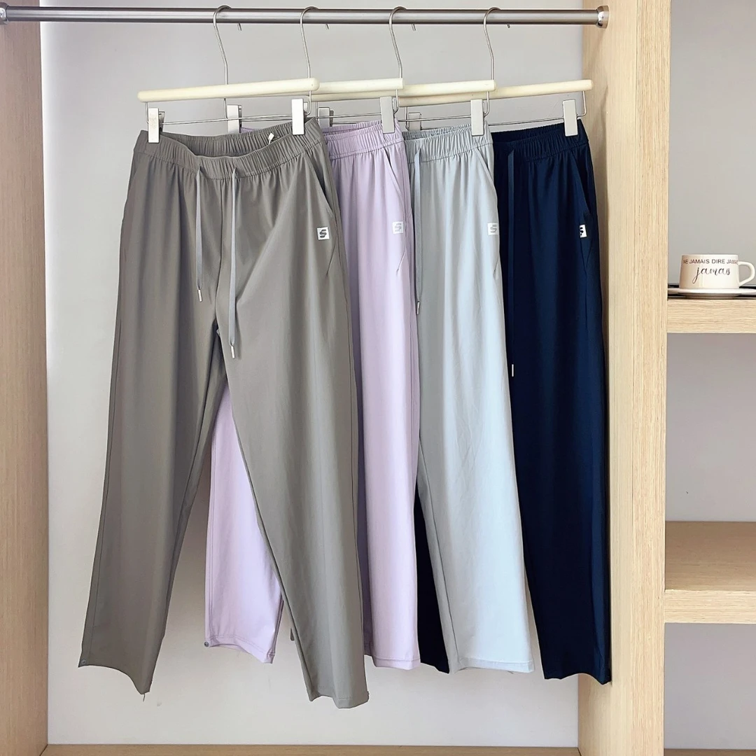 Abby&Connie薄荷冰凉裤夏季防紫外线男女透气速干降温防晒休闲裤