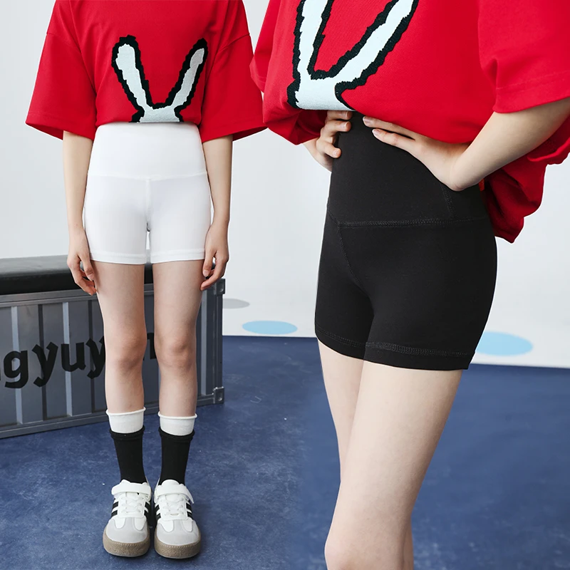 雨星雨嫣女童打底裤防走光短裤2025夏装新款女中大童儿童安全裤