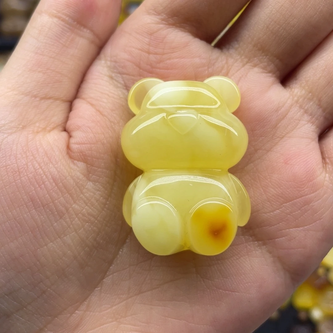 琥珀未镶嵌裸石天然琥珀蜜蜡