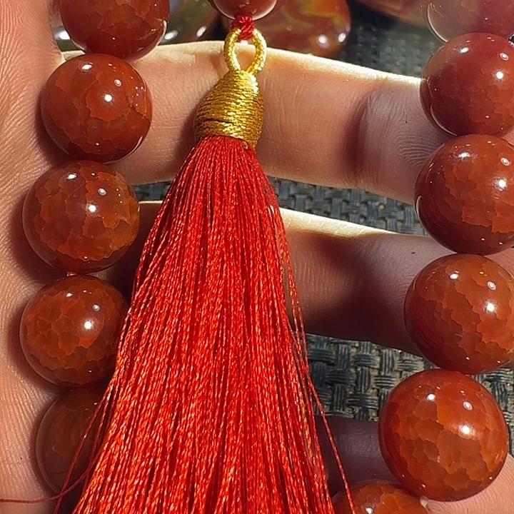 立***仑玛瑙/玉髓未镶嵌颈饰