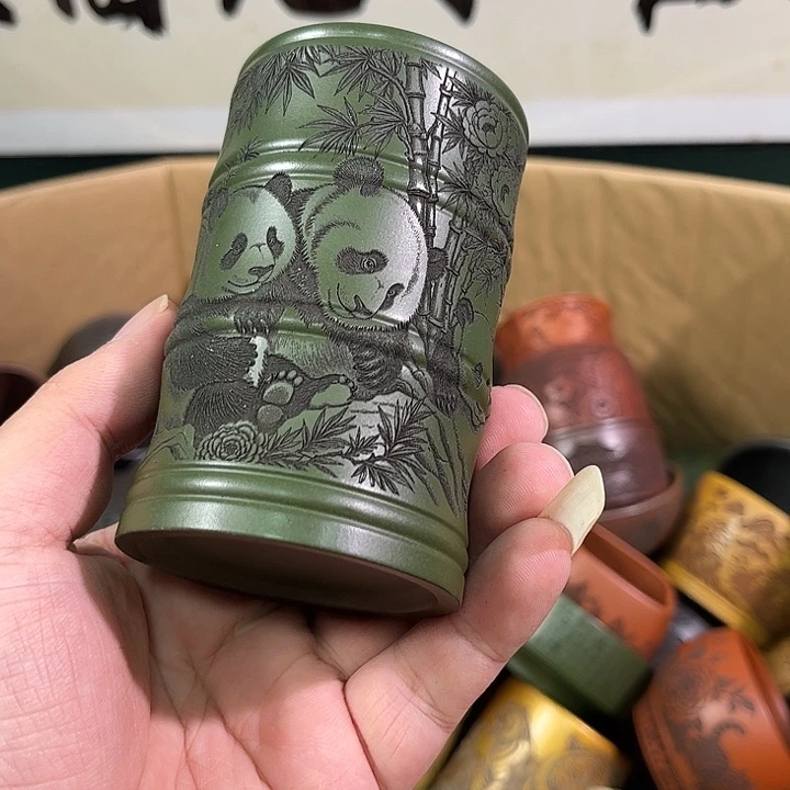 茶杯紫砂全手工紫砂主人杯