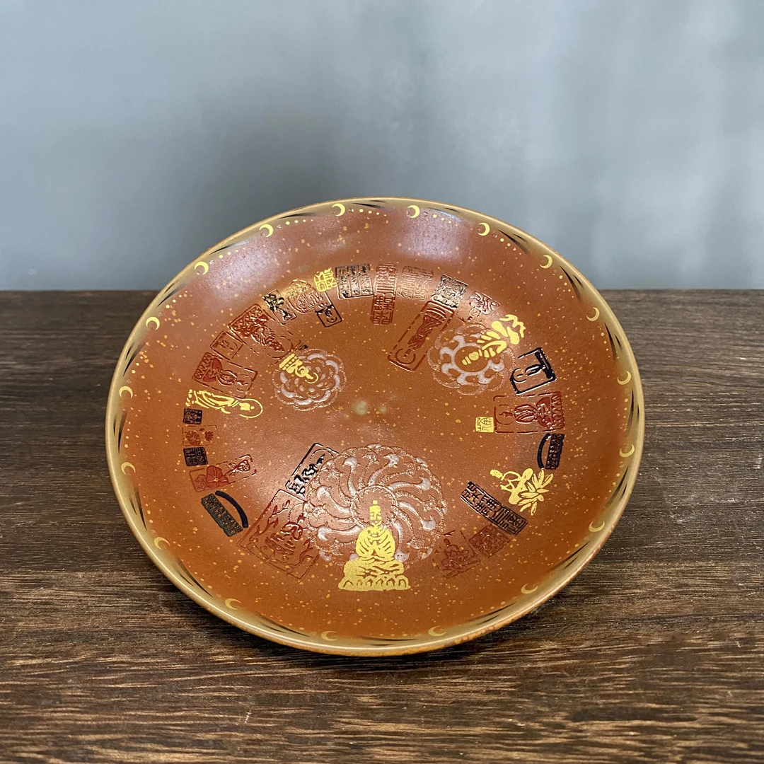 俞闽堂柴烧无相木首壶承DC-1768