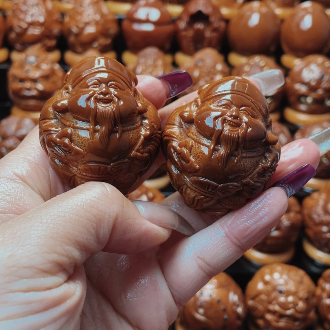 把件橄榄核橄榄球